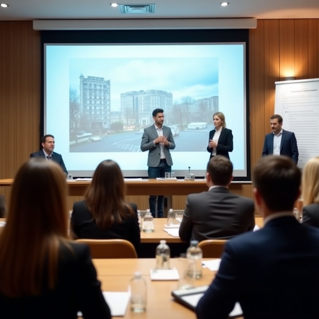 workshop investitii imobiliare Moldova proprietati prezentare grup participanti