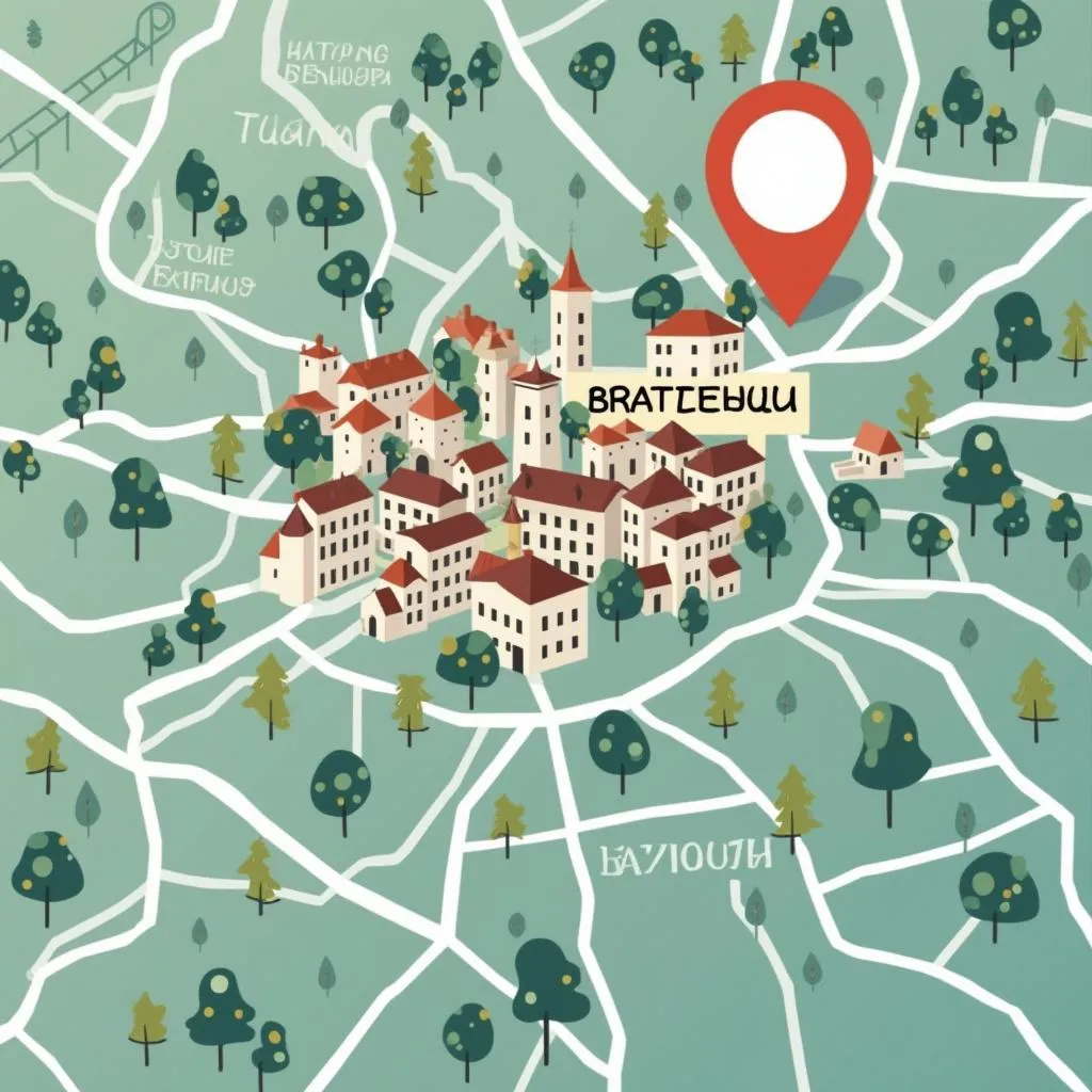 Mapa sídla firmy